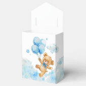 Ballotins Joli Baby shower Bearly Wait Blue Boy Parsemer (Ouvert)