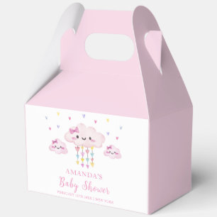 Ballotins Joli Baby shower d'amoureux à goutte de pluie colo