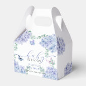 Ballotins Joli Baby shower de jardin fleuri Hydrangea (Arrière)