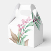 Ballotins Joli Baby shower de papillon Dinosaure rose Turquo (Arrière)