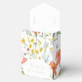 Ballotins Joli Baby shower fleur sauvage (Ouvert)