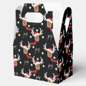 Ballotins Joli Ballotin de cerfs de Noël - Gable (Ouvert)