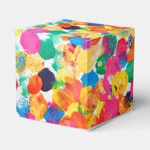 Ballotins Joli ballotin de peinture abstrait coloré