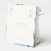 Ballotins Joli bleu et blanc Hydrangea Mariage d'événement (Arrière)