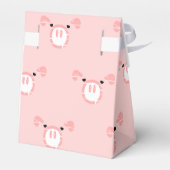 Ballotins Joli Cochon rose Visage Mariage Motif (Arrière)