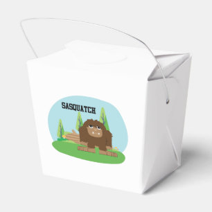 Ballotins Joli dessin animé Sasquatch