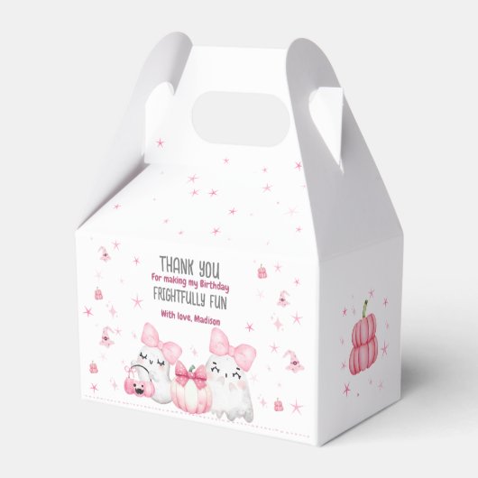 Ballotins Joli Fantôme Moderne Halloween fête d'anniversaire (Verso)