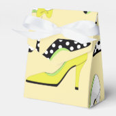 Ballotins Joli Jaune hauts talons (Verso)