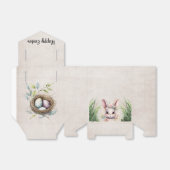 Ballotins Joli lapin d'aquarelle Pâques (Déplié)