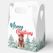 Ballotins Joli lion Père Noël zoo sauvage Joyeux Noël (Ouvrir)