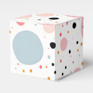 Ballotins Joli motif à pois blanc