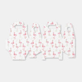 Ballotins Joli motif flamant rose Noël (Déplié)