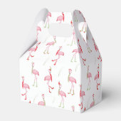 Ballotins Joli motif flamant rose Noël (Verso)