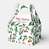 Ballotins Joli Noël Holly Berry Feuille Fête (Verso)