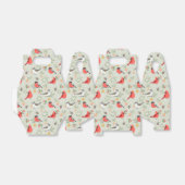 Ballotins Joli Noël Oiseau Motif Design de vacances (Déplié)