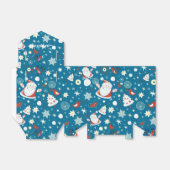 Ballotins Joli Noël Père Noël Motif Ballotin de tente (Déplié)