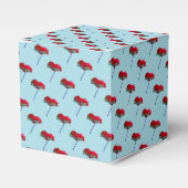 Ballotins Joli pavot floral rouge floral (Verso)