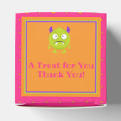 Ballotins Joli Petit Monstre Orange Rose Enfants Halloween (Haut)