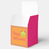 Ballotins Joli Petit Monstre Orange Rose Enfants Halloween (Ouvert)