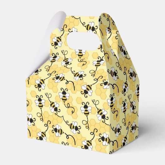 Ballotins Joli petit motif abeilles (Arrière)