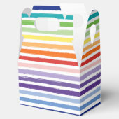 Ballotins Joli Rainbow Stripe Motif Anniversaire (Ouvert)