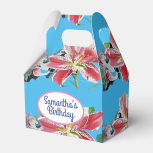 Ballotins Joli rose Lily Mariage Ballotin de gâteau