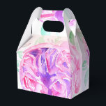 Ballotins Joli rose rose Mariage Ballotin de gâteau<br><div class="desc">Jolie rose rose Fleurs florales Mariage Ballotins de gâteaux,  Entièrement Personnalisable. Conçu à partir d'une de mes aquarelles.</div>