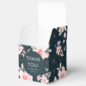 Ballotins Joli rose rose Mariage Merci bleu (Ouvert)