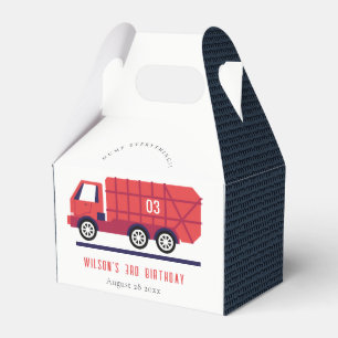 Ballotins Joli Rouge Garbage Truck Enfants N'importe quel âg