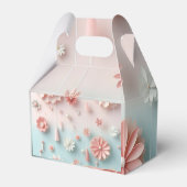 Ballotins joli sac en papier à fleurs (Verso)