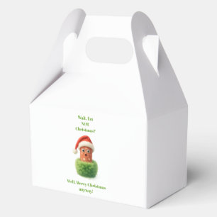 Ballotins Joli salami a surpris Noël en vert duveteux