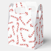 Ballotins Joli Sucre de canne rouge et blanc Motif de Noël (Ouvert)