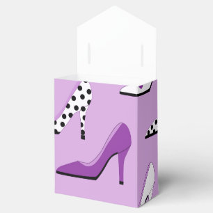 Ballotins Joli violet Deluxe hauts talons