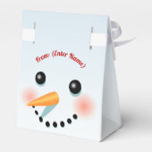 Ballotins Joli Visage Snowman Avec Nez De Carotte (Arrière)