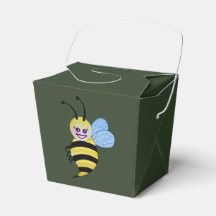 Ballotins Jolie Abeille Aquarelle Avec Un Bon Sourire