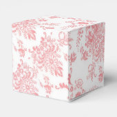 Ballotins Jolie boîte de design Damask rose (Arrière)