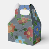 Ballotins Jolie Boîte De Fleurs (Arrière)