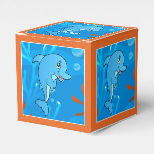 Ballotins Jolie Dolphin Ocean Aquatic Party Favoriser Box