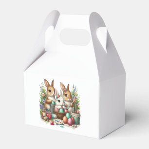 Ballotins Jolie fête de peinture de Pâques Bunny/Printemps