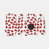 Ballotins Jolie fille Baby shower Red Ladybug (Déplié)