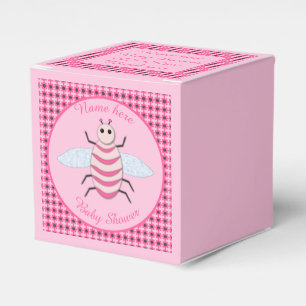Ballotins Jolie fille rose bébé Baby shower personnalisé