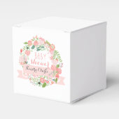 BALLOTINS JOLIE FLORAL WREATT BABY SHOWER BALLOTIN (Verso)