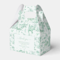 Jolie Toile de Jouy de Safari | Cadeau de Baby Sho