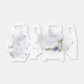 Ballotins Jolie végétation fleurie violette (Déplié)