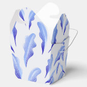 Ballotins jolies fleurs blanches et bleues à feuilles simple (Ouvert)