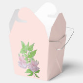 Ballotins jolies fleurs roses avec feuilles pour mariages (Ouvert)