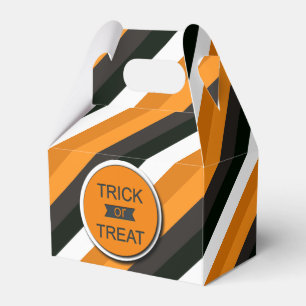 Ballotins Jolies rayures Halloween Friandise ou Farce