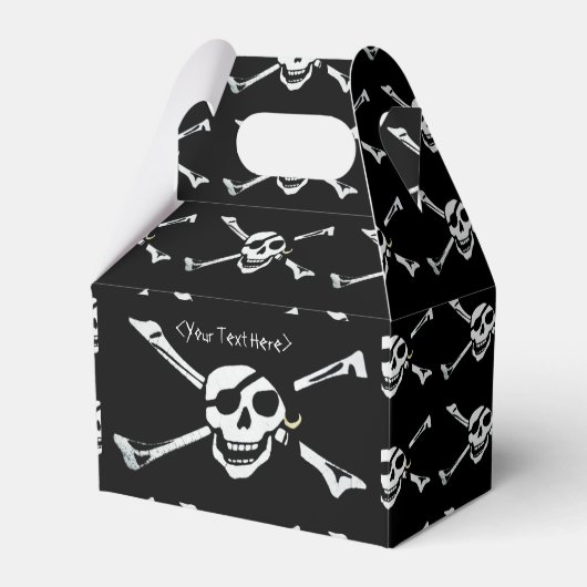 Ballotins Jolly roger Pirate Motif Ballotin (Verso)