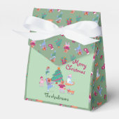 Ballotins Jote Chien Patinage sur glace Pistache Vert Noël (Verso)