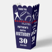 Ballotins Joueur de baseball, équipe, Ballotin d'anniversair (Recto)